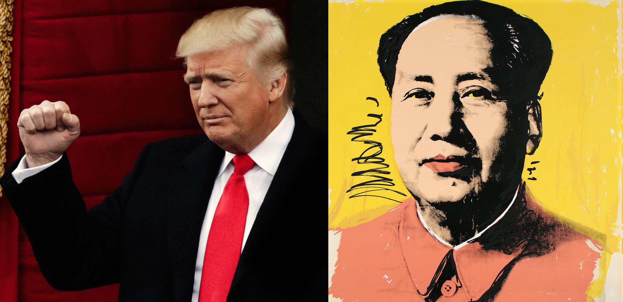 Donald Trump, Mao, Andy Warhol