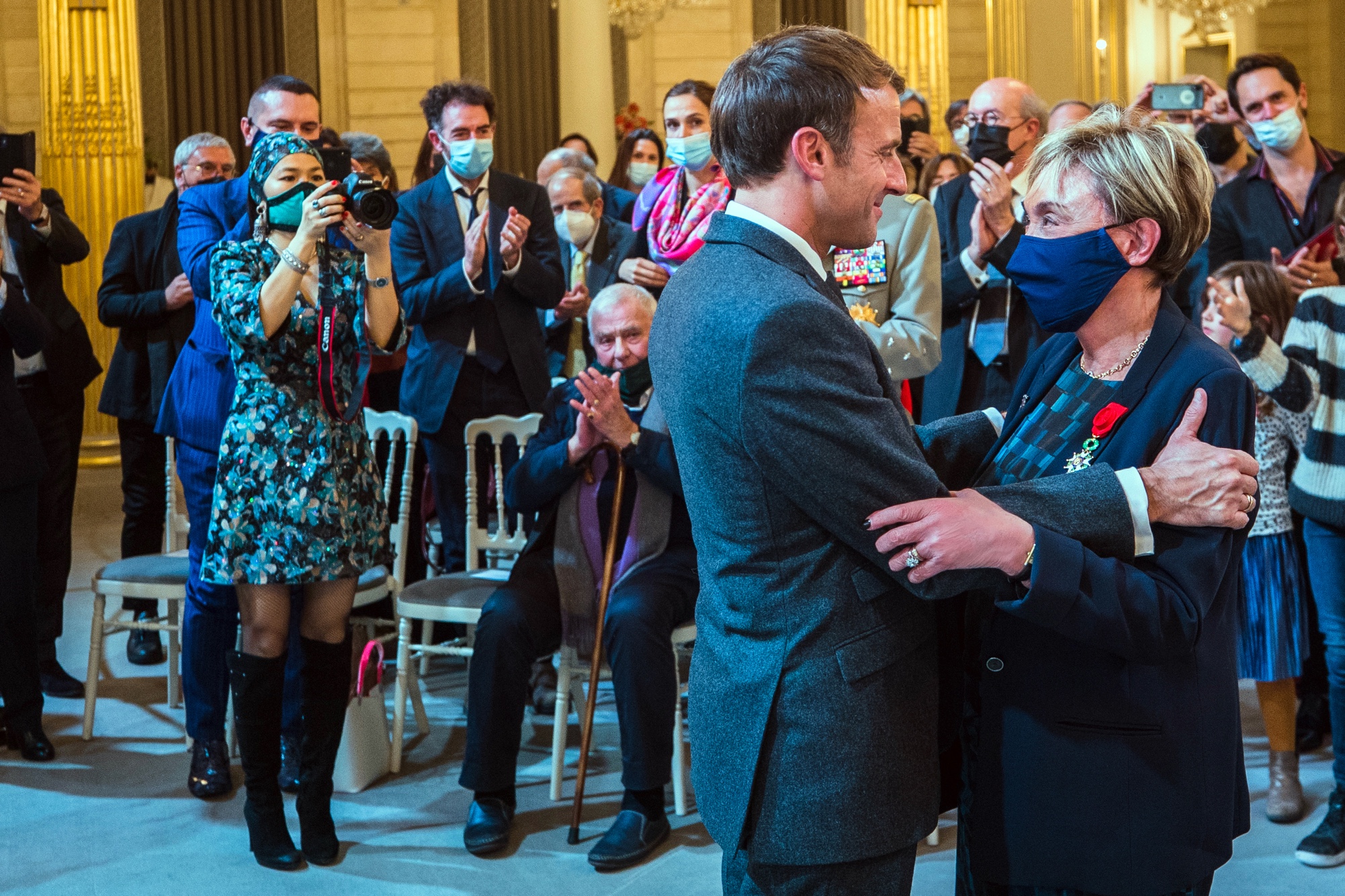 Emmanuel Macron, Julia Kristeva, Philippe Sollers, Sophie Zhang, Georgi K. Galabov