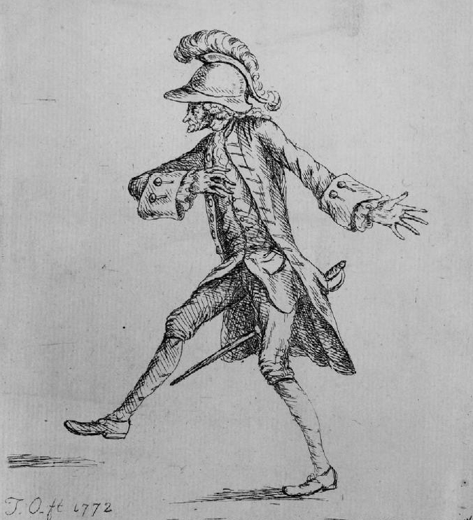 Voltaire Le Heros de Ferney au Theatre de Chatelaine, Thomas Orde, 1772