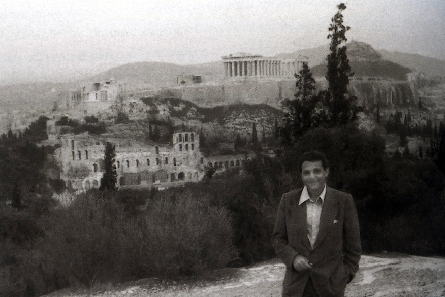 Philippe Sollers en Grèce, 1978