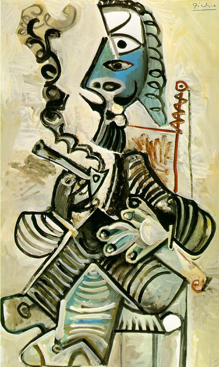 Picasso en 1968