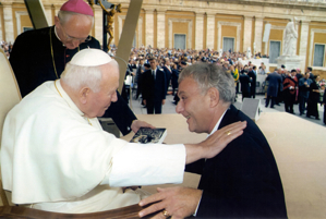 le Pape Jean Paul II & Philippe Sollers