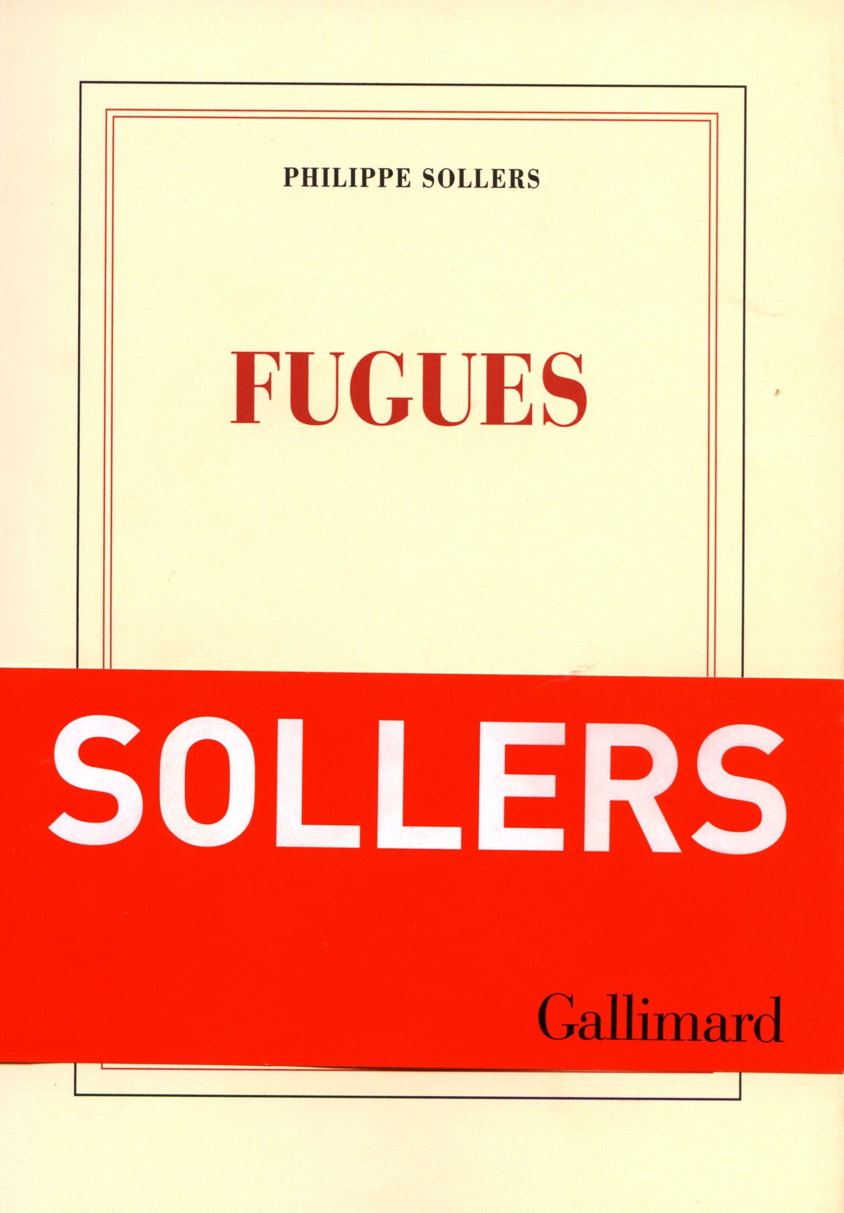 Philippe Sollers FUGUES