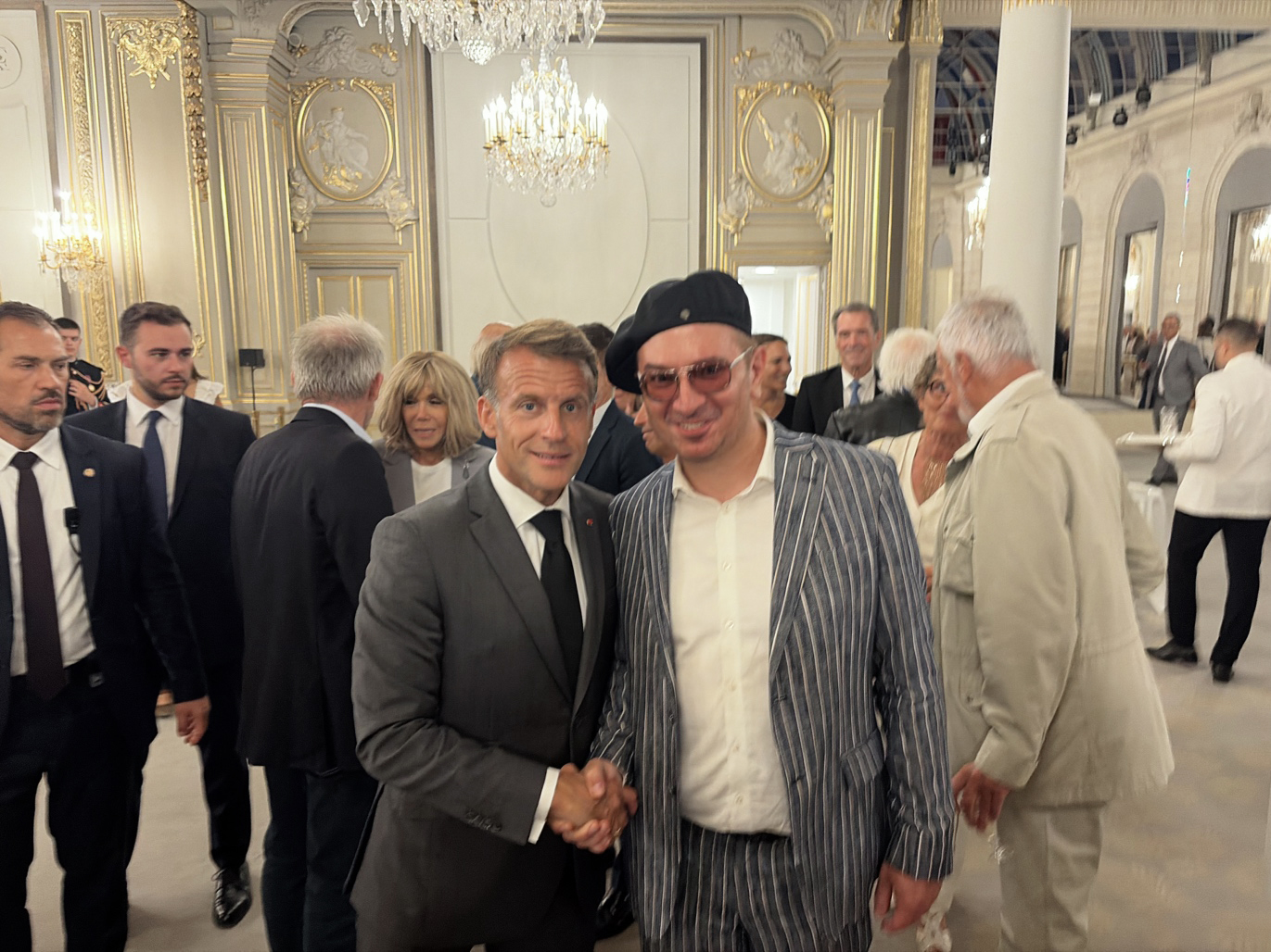 Emmanuel Macron, Georgi K. Galabov, Palais de l'Elys&eacute;e 14 septembre 2026, photo &copy; Sophie Zhang